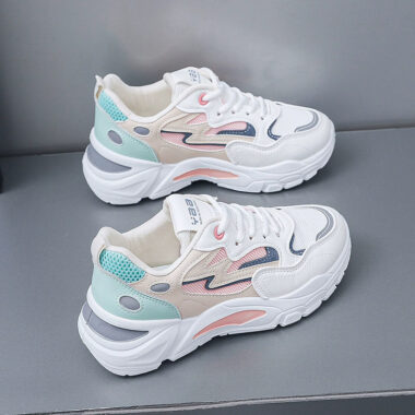 Hot-selling breathable platform women sneakers factory collection