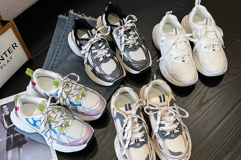 Manufacturer Collection of Breathable Platform Women Sneakers (5) Fashion breathable platform women sneakers manufacturer collection