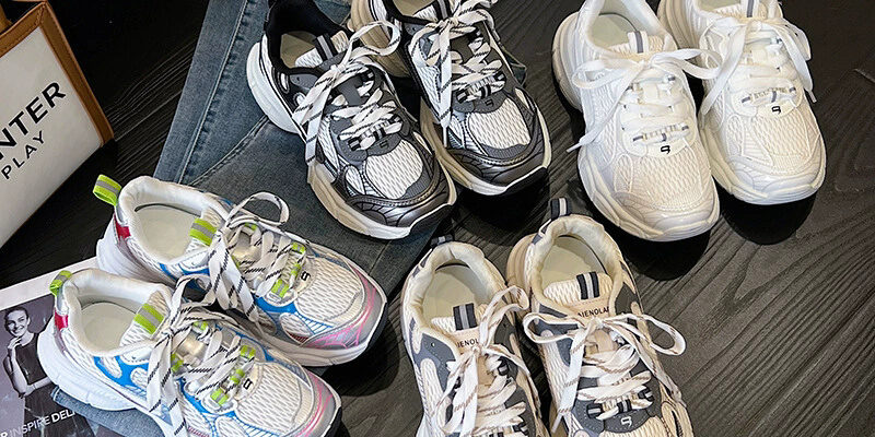 Fashion breathable platform women sneakers manufacturer collection
