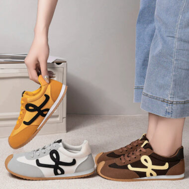 Lightweight breathable soft sole women sneakers manufacturer collection