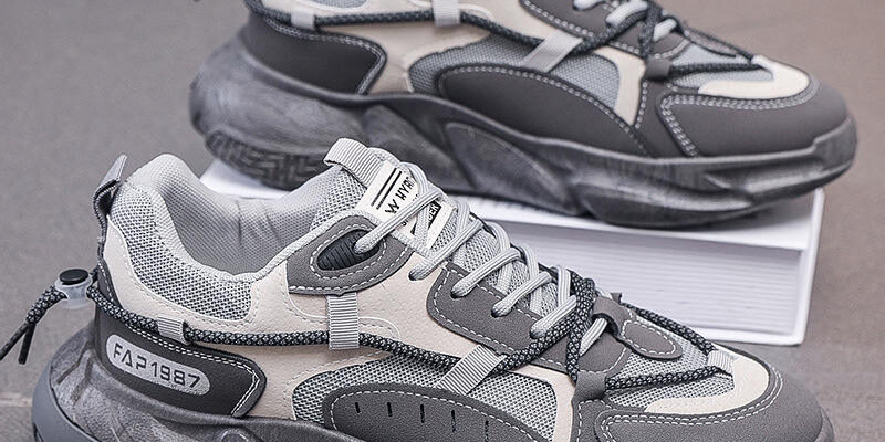 Mesh breathable fashion men sneakers manufacturer collection