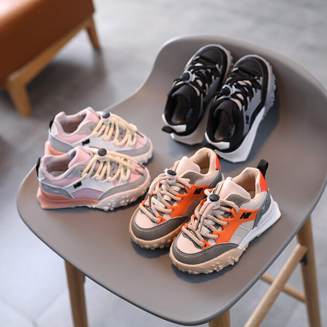 New casual kids sneakers factory collection