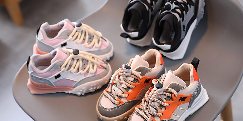 New casual kids sneakers factory collection