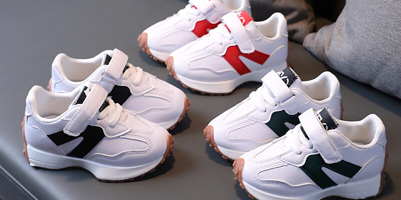 Lightweight anti-slip kids sneakers supplier collection