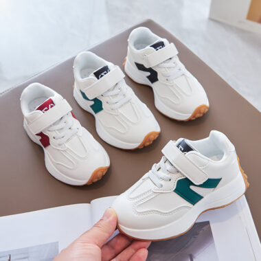 Lightweight anti-slip kids sneakers supplier collection