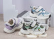 Fashion breathable kids sneakers for boys and girls