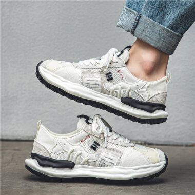 Best-selling breathable men sneakers supplier collection