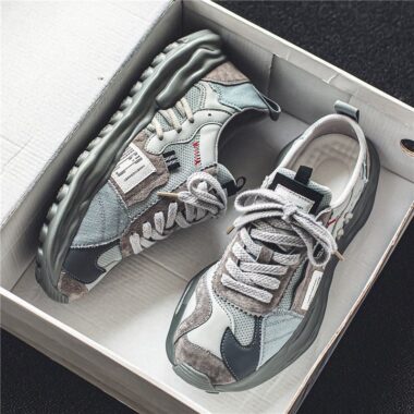 Best-selling breathable men sneakers supplier collection
