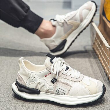 Best-selling breathable men sneakers supplier collection