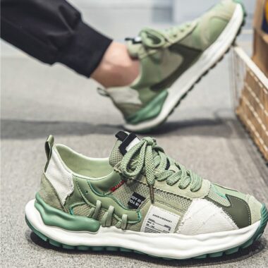 Best-selling breathable men sneakers supplier collection