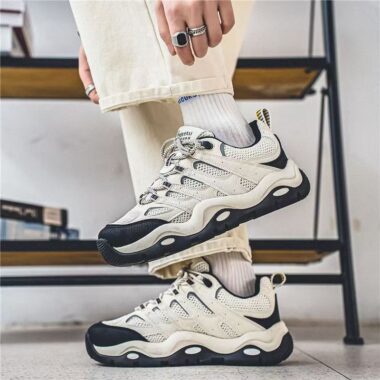 Autumn Fashion Height Increasing Casual Men Sneakers