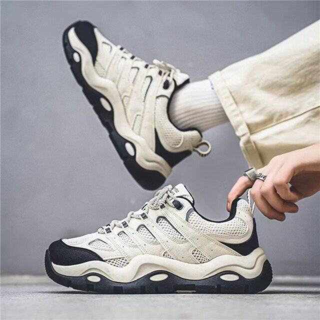 Autumn Fashion Height Increasing Casual Men Sneakers