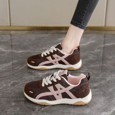 Autumn Lightweight Soft Sole Mesh Casual Women Sneakers