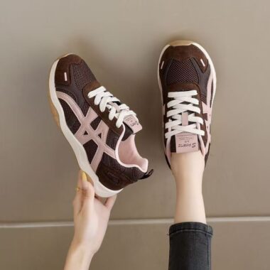 Autumn Lightweight Soft Sole Mesh Casual Women Sneakers