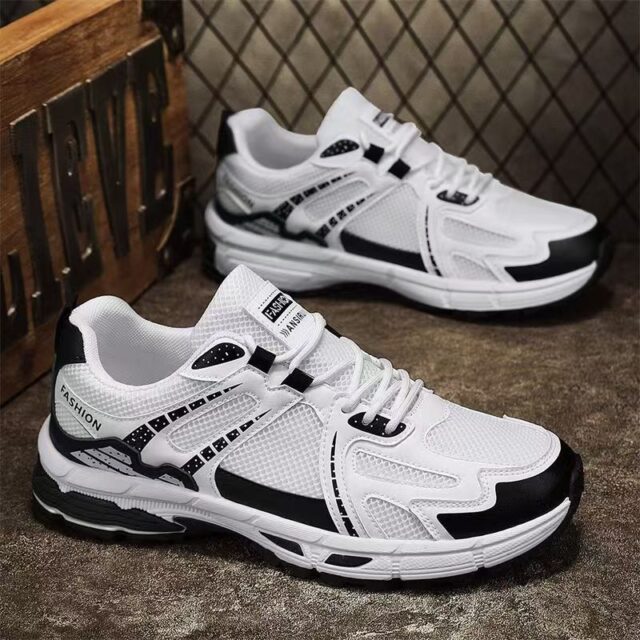 Autumn Outdoor Breathable Mesh Anti Slip Men Sneakers
