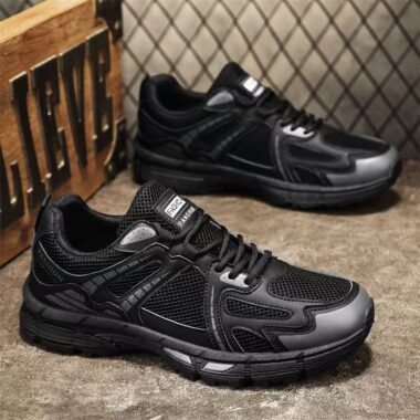 Autumn Outdoor Breathable Mesh Anti Slip Men Sneakers