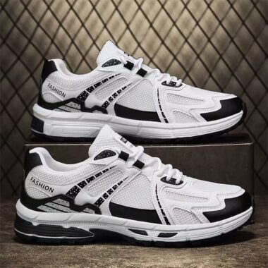 Autumn Outdoor Breathable Mesh Anti Slip Men Sneakers