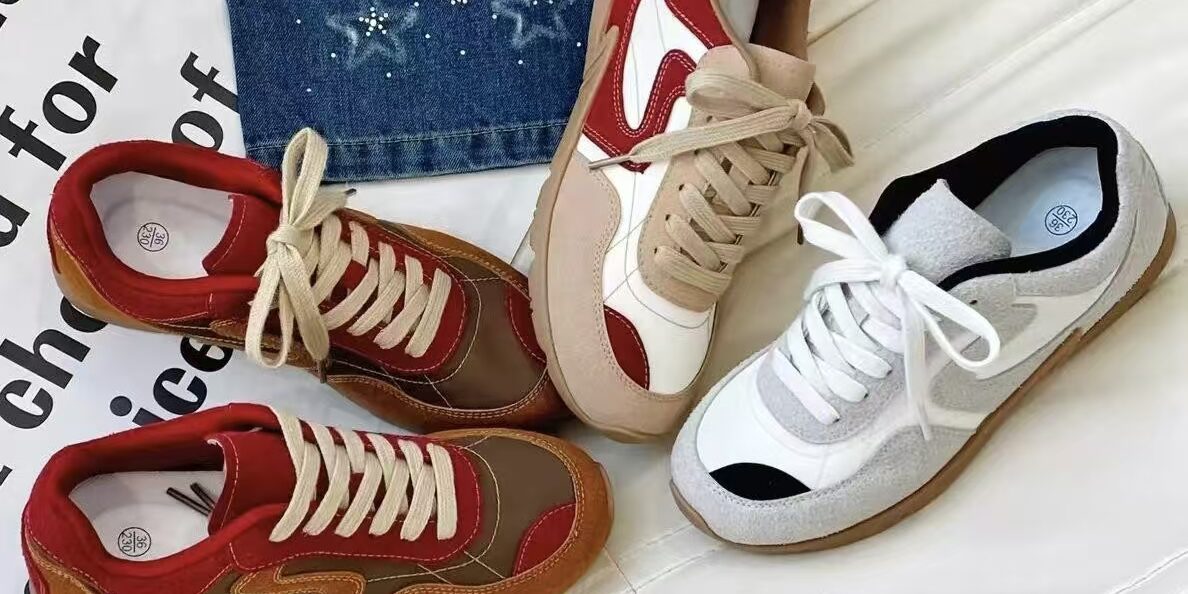 Autumn Retro Fashion Casual Comfortable Women Sneakers