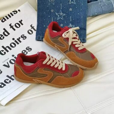 Autumn Retro Fashion Casual Comfortable Women Sneakers