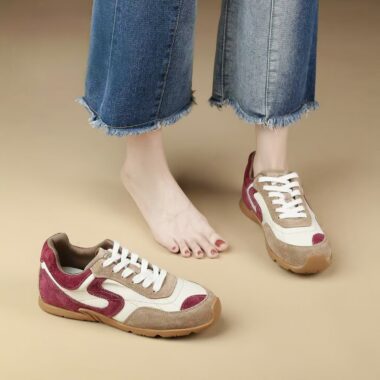 Autumn Retro Fashion Casual Comfortable Women Sneakers