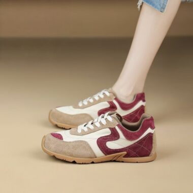 Autumn Retro Fashion Casual Comfortable Women Sneakers