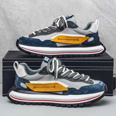 Breathable Anti Slip Casual Height Increasing Men Sneakers