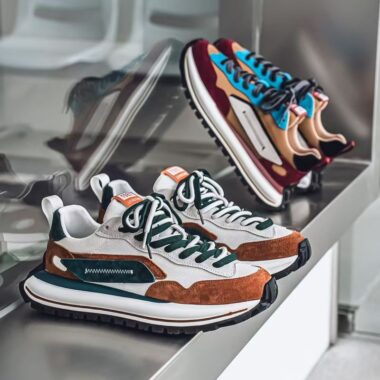 Breathable Anti Slip Casual Height Increasing Men Sneakers