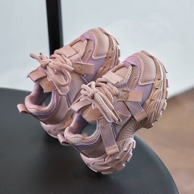 Running Spring Autumn Breathable Lightweight Kids Sneakers Factory