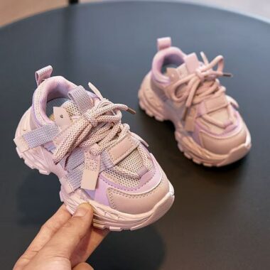 Running Spring Autumn Breathable Lightweight Kids Sneakers Factory