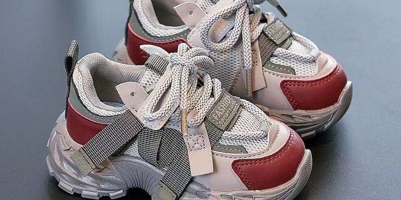 Running Spring Autumn Breathable Lightweight Kids Sneakers Factory