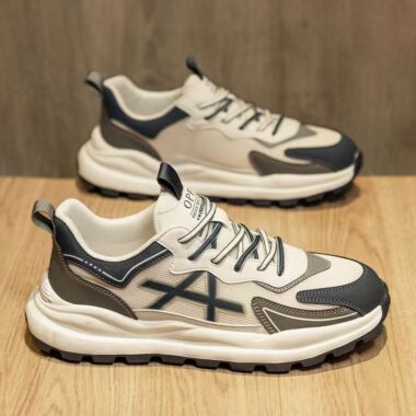 Breathable Mesh Soft Sole Lightweight Running Men Sneakers