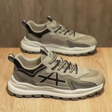 Breathable Mesh Soft Sole Lightweight Running Men Sneakers