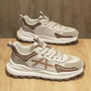 Breathable Mesh Soft Sole Lightweight Running Men Sneakers