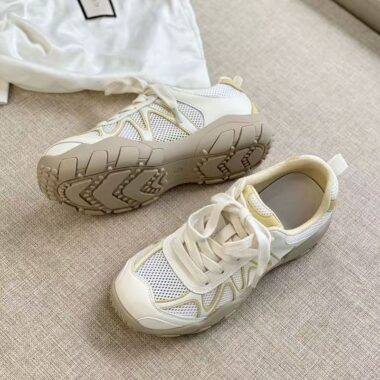 Breathable Mesh Soft Sole Casual Women Sneakers Factory