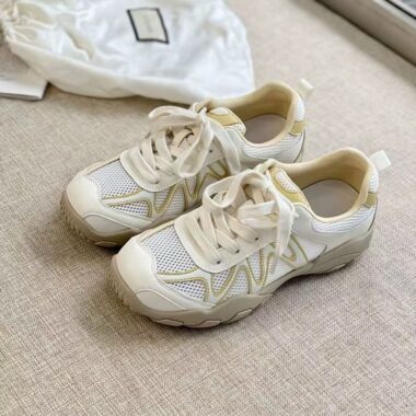 Breathable Mesh Soft Sole Casual Women Sneakers Factory