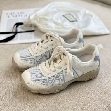 Breathable Mesh Soft Sole Casual Women Sneakers Factory