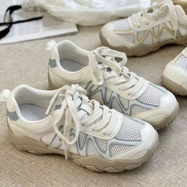 Breathable Mesh Soft Sole Casual Women Sneakers Factory