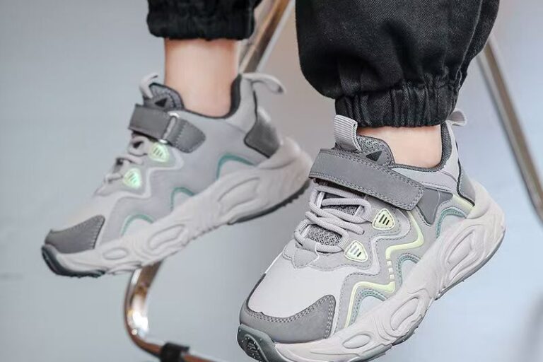 New Breathable Leather Boys Kids Sneakers (7) Spring Autumn Breathable Leather Boys Kids Sneakers Manufacturer