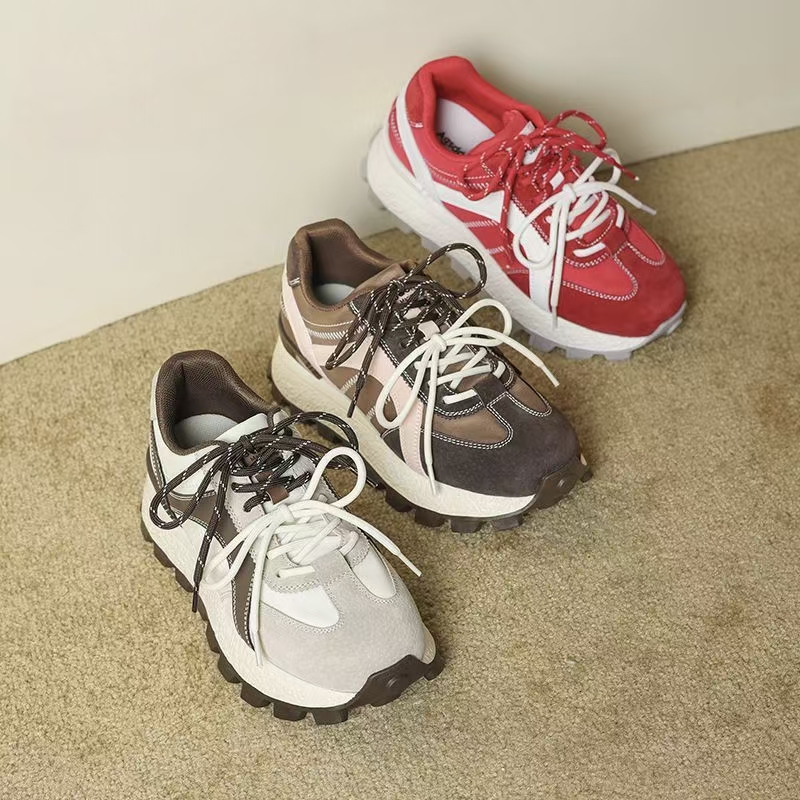 Autumn Retro Lightweight Casual Versatile Women Sneakers