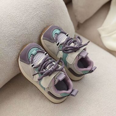 Anti-Slip Soft Sole Mesh Breathable Kids Sneakers Wholesale