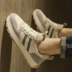 Spring Autumn Retro Platform Height Increasing Men Sneakers