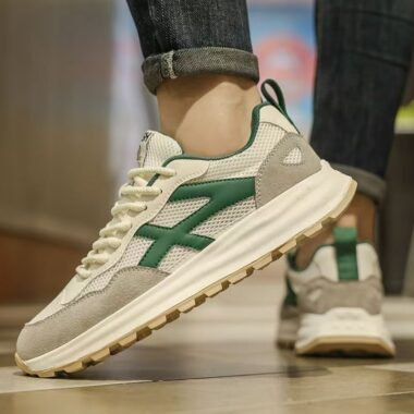 Summer Breathable Mesh Casual Height Increasing Men Sneakers