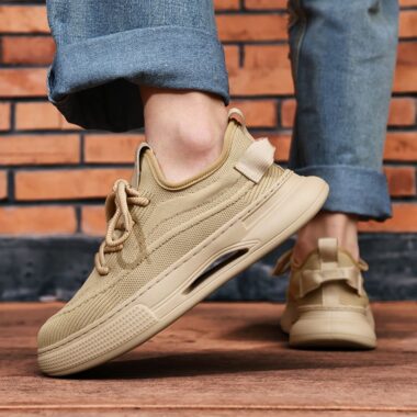 summer breathable deodorant mesh casual men sneakers