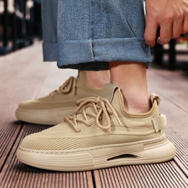 summer breathable deodorant mesh casual men sneakers