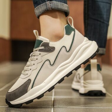 summer breathable soft sole deodorant mesh men sneakers