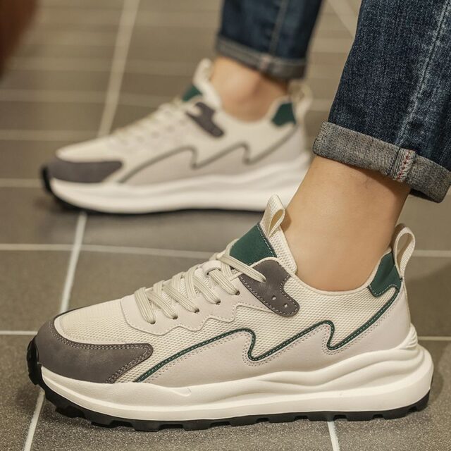 summer breathable soft sole deodorant mesh men sneakers