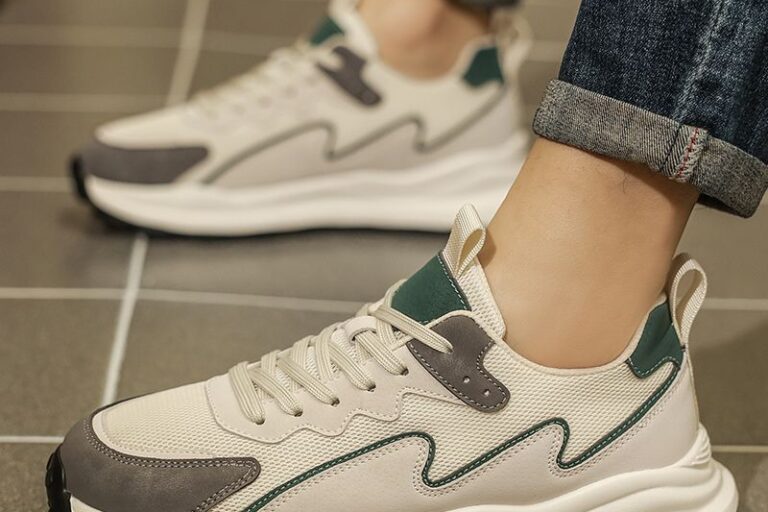 summer breathable soft sole deodorant mesh men sneakers