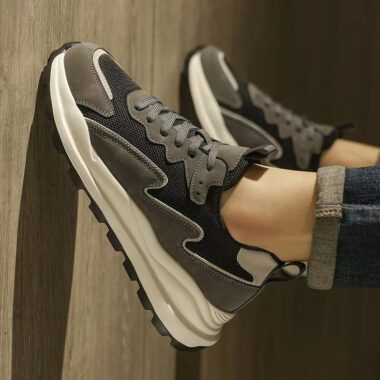 summer breathable soft sole deodorant mesh men sneakers