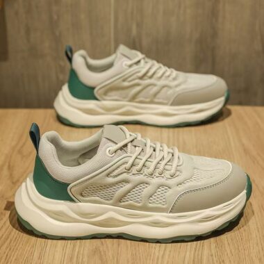 summer deodorant breathable white running men sneakers