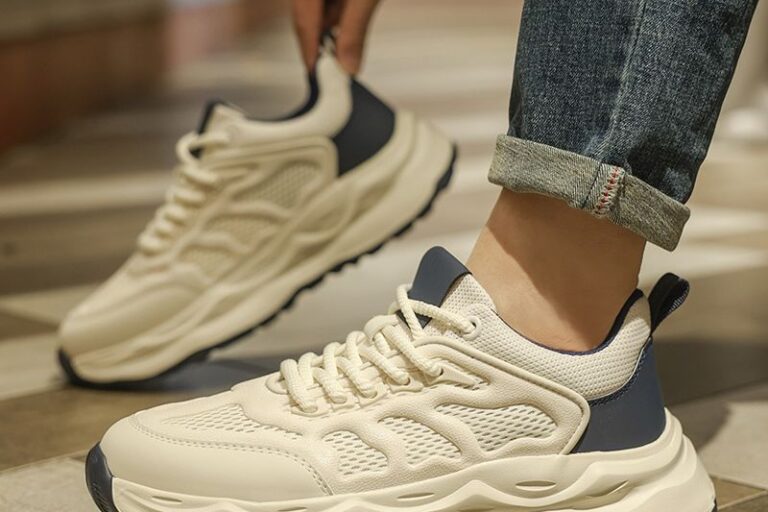 summer deodorant breathable white running men sneakers